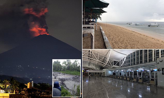 Lebih 400 Penerbangan Dibatalkan, 600.000 Wisatawan Terlantar di Bali